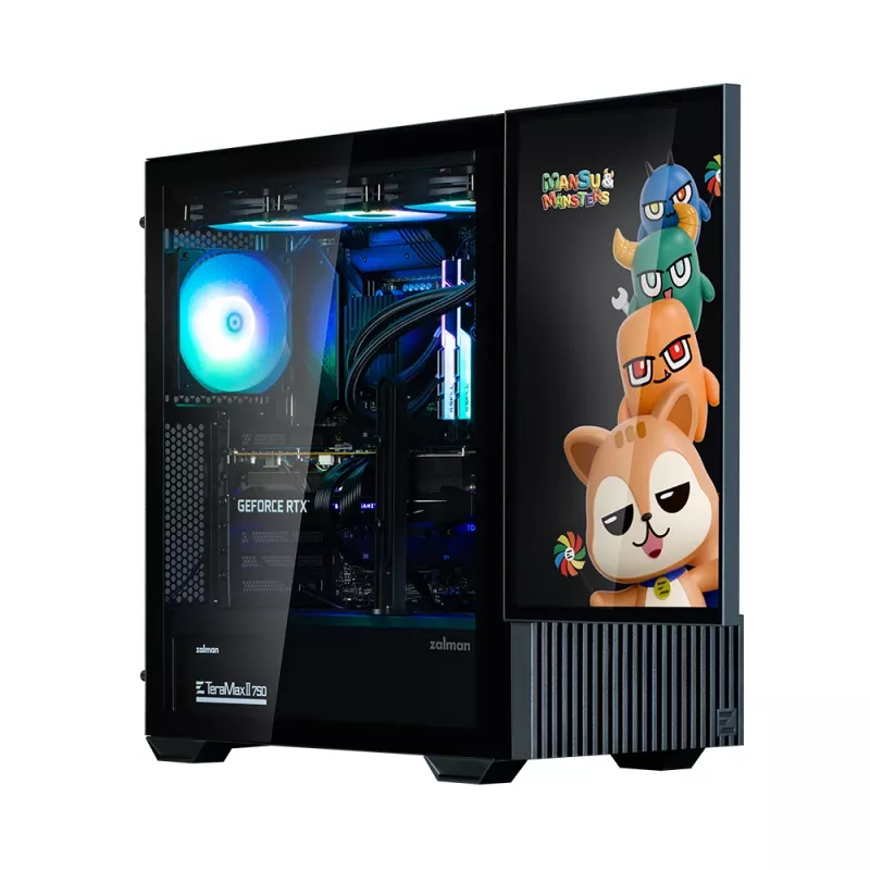 Caixa de PC Zalman Z10 DS Midi Tower preta