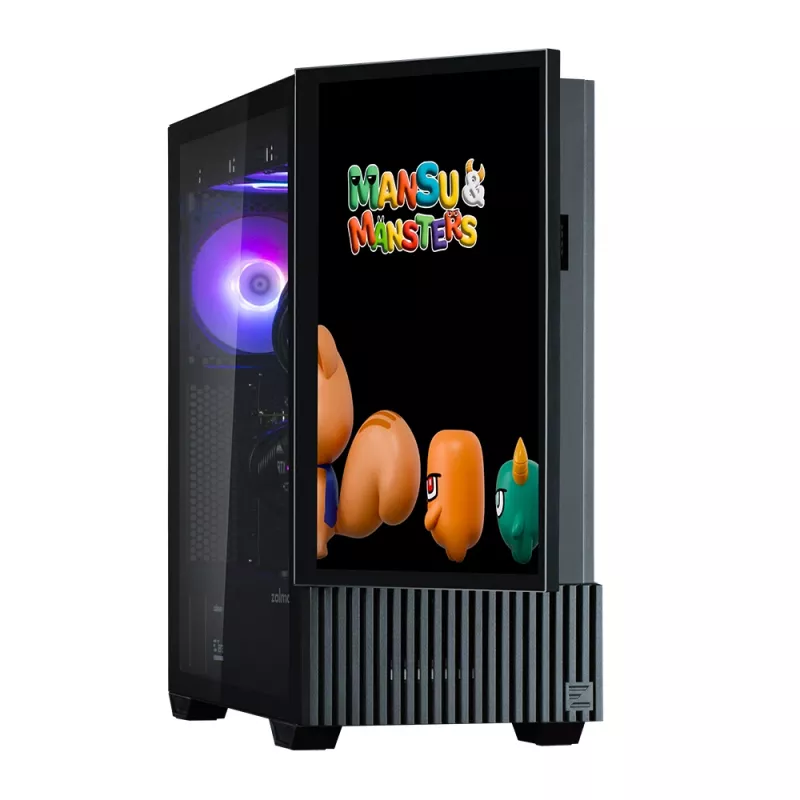 Caixa de PC Zalman Z10 DS Midi Tower preta