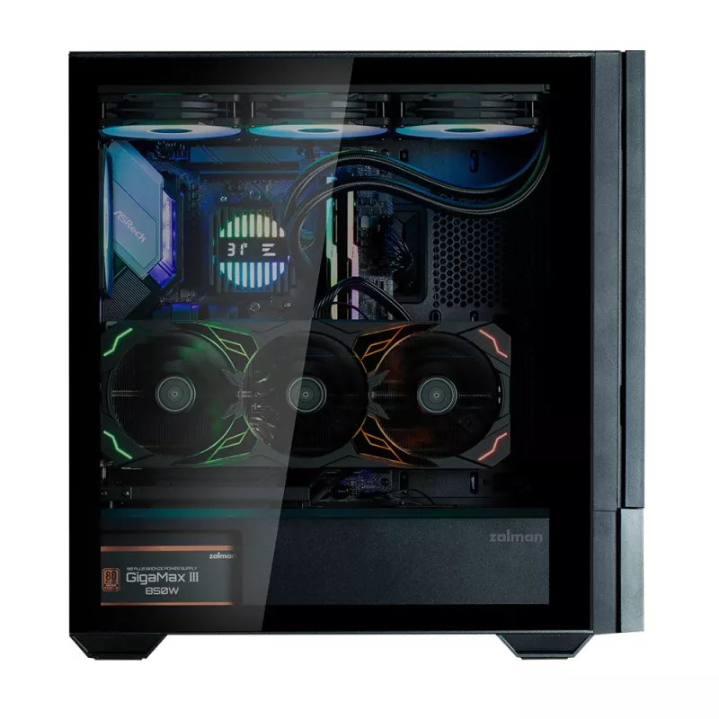 Caixa de PC Zalman Z10 DS Midi Tower preta