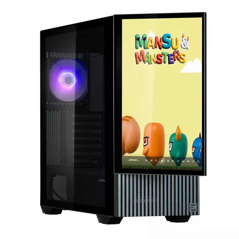 Caixa de PC Zalman Z10 DS Midi Tower preta