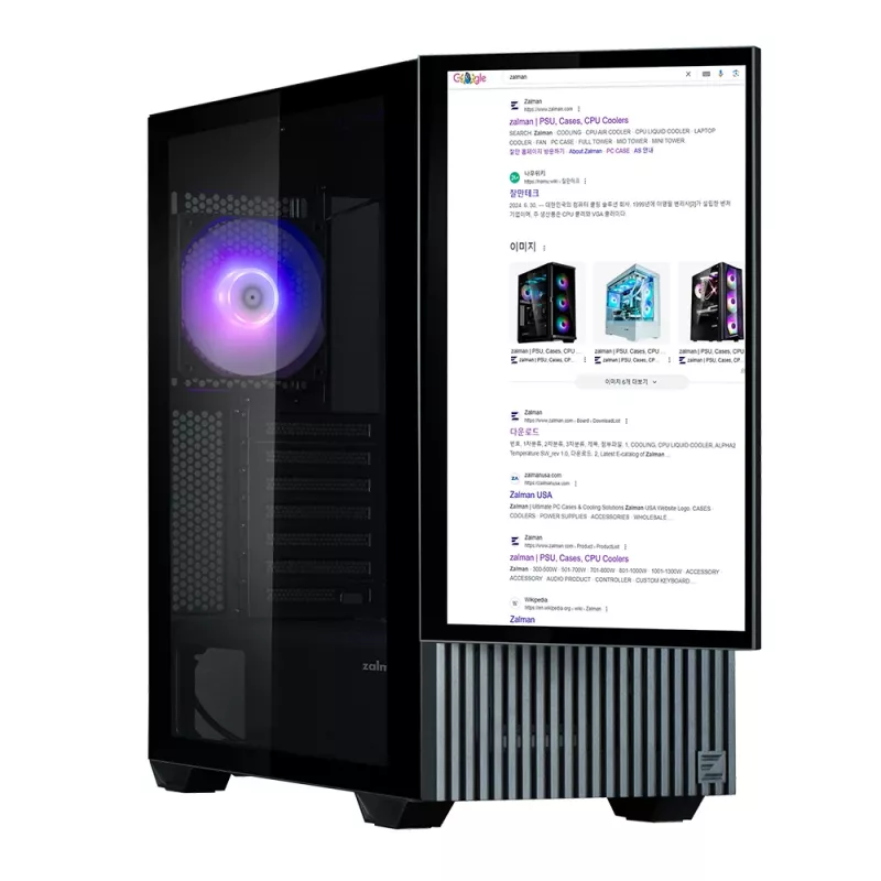 Caixa de PC Zalman Z10 DS Midi Tower preta