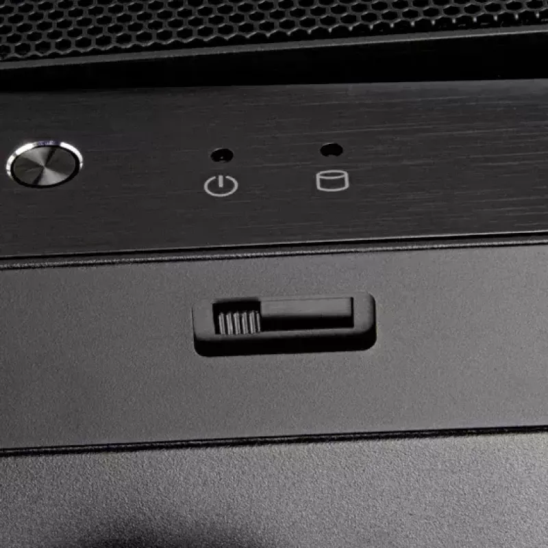 Caixa de PC Silverstone GD11 HTPC branca
