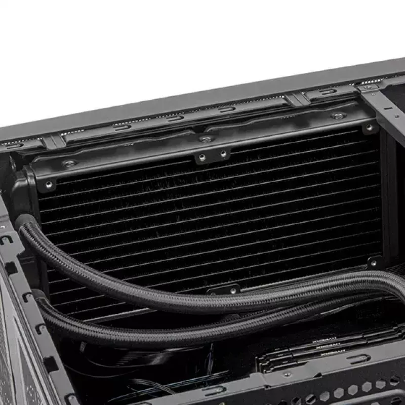 Caixa de PC Silverstone GD11 HTPC branca