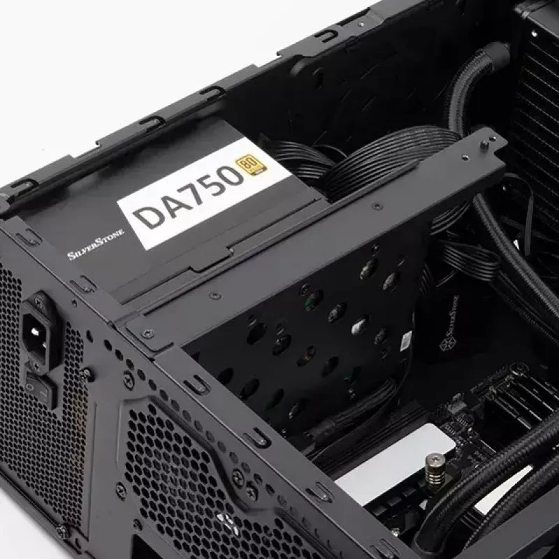 Caixa de PC Silverstone GD11 HTPC branca