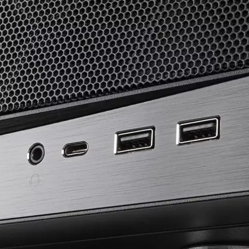 Caixa de PC Silverstone GD11 HTPC branca
