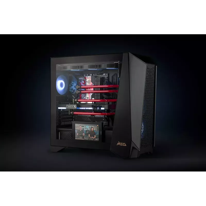 Ecrã EKWB EK-Quantum Lumen 7 polegadas LCD, alumínio, preto, 192×112×16,1 mm