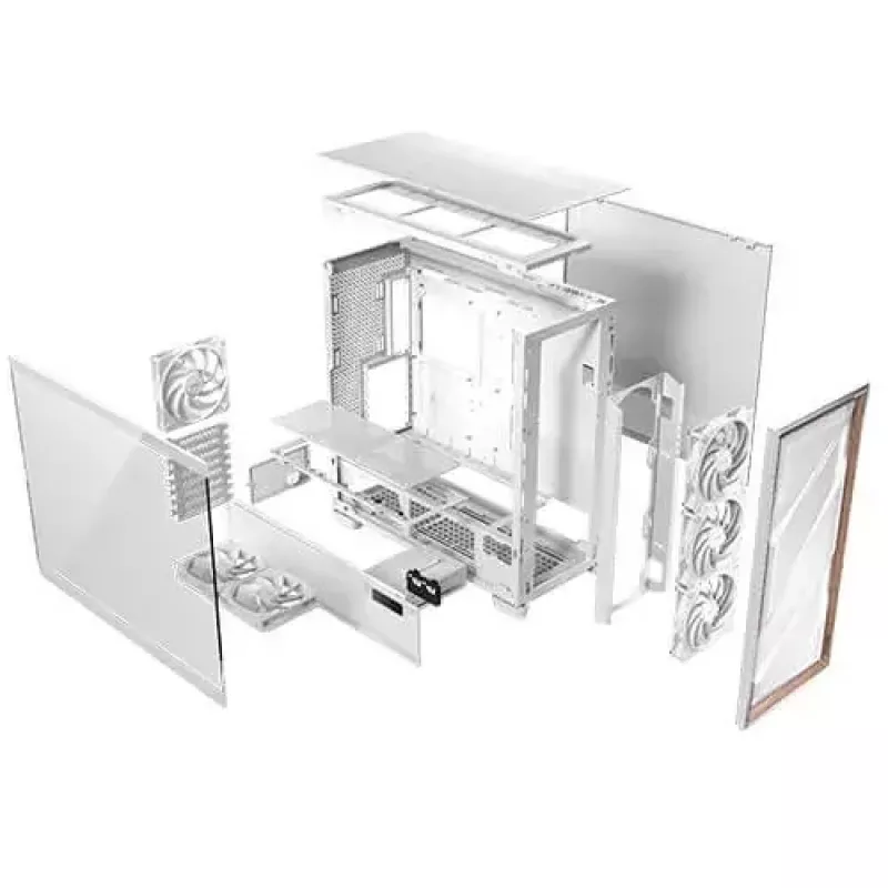 Caixa de PC Antec FLUX PRO White EUV Full Tower branco