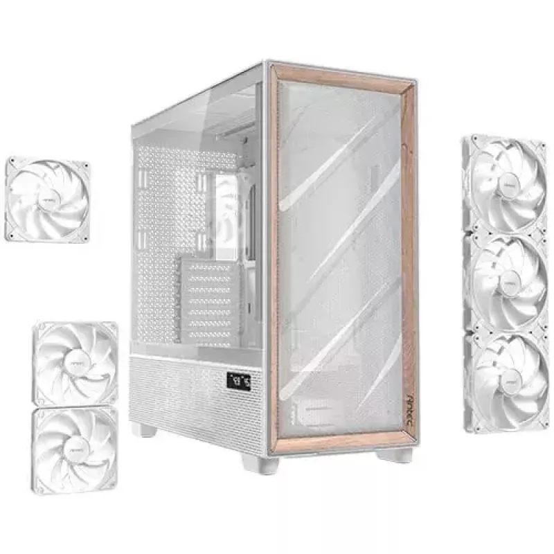 Caixa de PC Antec FLUX PRO White EUV Full Tower branco