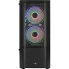Caixa de PC Aerocool Quantum Mesh Midi Tower preta