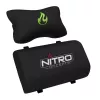 Nitro Concepts S300 NC-S300-BG cadeira gaming, assento e encosto estofados e acolchoados, Atomic Green