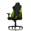Nitro Concepts S300 NC-S300-BG cadeira gaming, assento e encosto estofados e acolchoados, Atomic Green