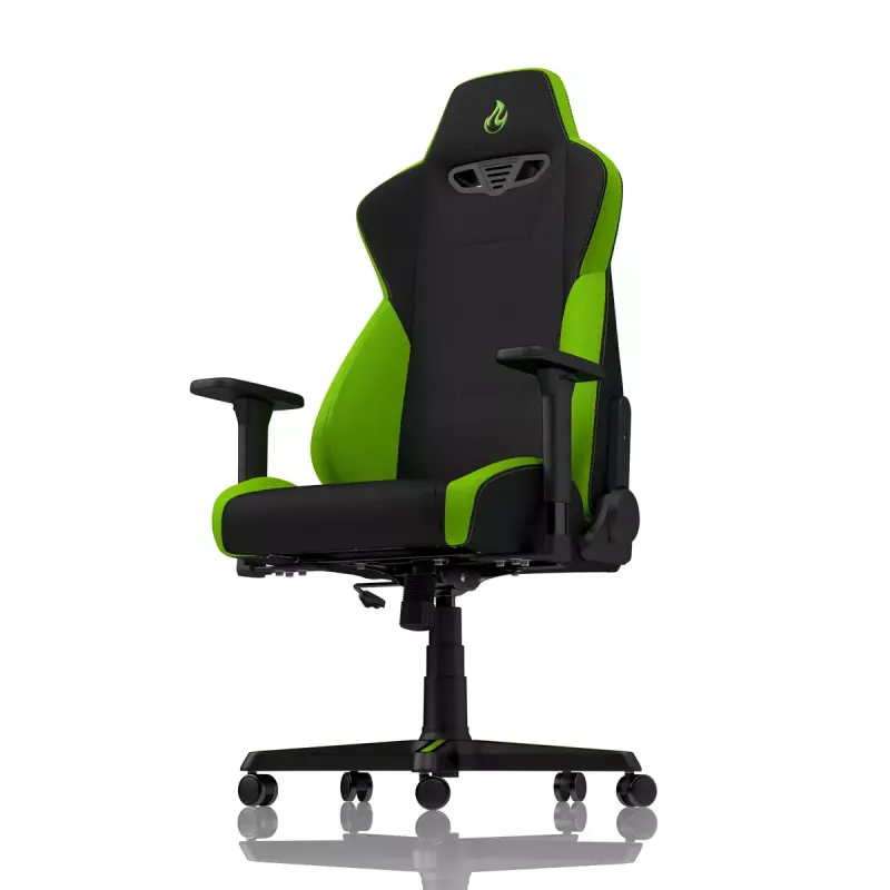 Nitro Concepts S300 NC-S300-BG cadeira gaming, assento e encosto estofados e acolchoados, Atomic Green