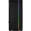 Aerocool Bionic V2 (PGS Bionic-G-BK-v2) caixa de PC Midi Tower, ATX, RGB, vidro temperado, preta