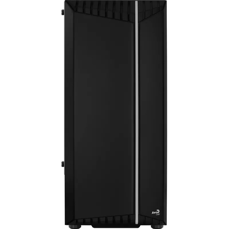 Aerocool Bionic V2 (PGS Bionic-G-BK-v2) caixa de PC Midi Tower, ATX, RGB, vidro temperado, preta