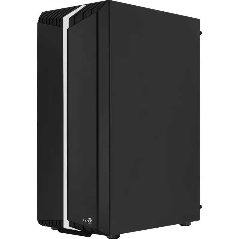 Aerocool Bionic V2 (PGS Bionic-G-BK-v2) caixa de PC Midi Tower, ATX, RGB, vidro temperado, preta