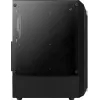 Aerocool Bionic V2 (PGS Bionic-G-BK-v2) caixa de PC Midi Tower, ATX, RGB, vidro temperado, preta
