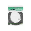 Cabo HDMI InLine, cabo HDMI High Speed, M/F, preto, contactos dourados, 2m