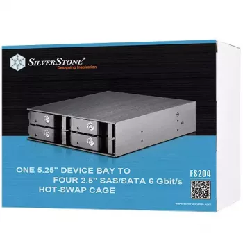 Conjunto de discos Silverstone FS204 preto