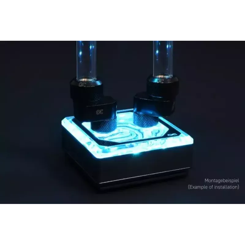 Alphacool Eiszapfen 17602 ligação de extensão offset G1/4, 16 mm, rotativa, macho para fêmea, cromada