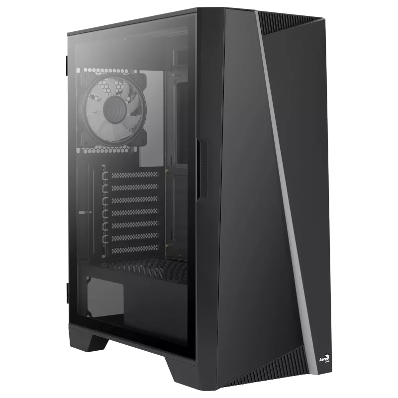 Caixa de computador Aerocool MIRAGEBK ventoinha ARGB 12 cm