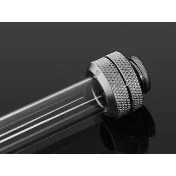 Tubo BitsPower BP-NCPLT12-L500 — PETG transparente, diâmetro 12 mm, comprimento 50 cm