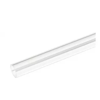 Tubo BitsPower BP-NCPLT12-L500 — PETG transparente, diâmetro 12 mm, comprimento 50 cm