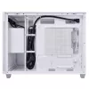 Caixa de PC ASUS Prime AP201 MicroATX Mini Tower branco — suporta microATX, GPU até 338 mm, 3×3,5 polegadas + 1×2,5 polegadas unidades, USB-A 3.2 Gen1×2, USB-C 3.2 Gen2×1