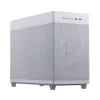 Caixa de PC ASUS Prime AP201 MicroATX Mini Tower branco — suporta microATX, GPU até 338 mm, 3×3,5 polegadas + 1×2,5 polegadas unidades, USB-A 3.2 Gen1×2, USB-C 3.2 Gen2×1