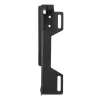 Conjunto de montagem Silverstone FDP01 aço preto 92x142x35mm