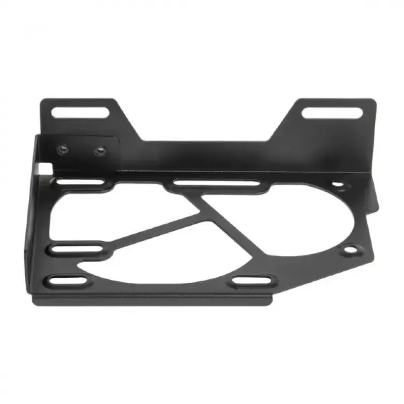 Conjunto de montagem Silverstone FDP01 aço preto 92x142x35mm