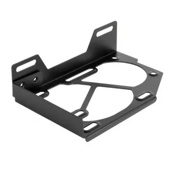 Conjunto de montagem Silverstone FDP01 aço preto 92x142x35mm