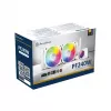 Refrigerador líquido tudo-em-um Silverstone SST-PF240W-ARGB-V2 12 cm branco