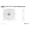 be quiet Light Wings White | 120mm PWM-High-Speed Triple-Pack ventoinha para caixa de computador 12 cm 3 unidades