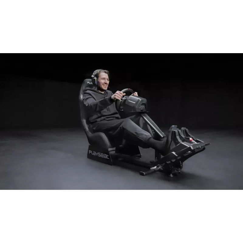 Cadeira gaming universal Playseat Evolution assento acolchoado preto