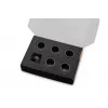 Anel de compressão EK Water Blocks alumínio preto 6 unidades