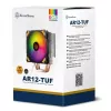 SilverStone AR12-TUF cooler para CPU, ARGB, 120 mm