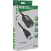 Cabo repetidor ativo USB3.2 Gen.1 InLine Type-A macho / fêmea, preto, 5m