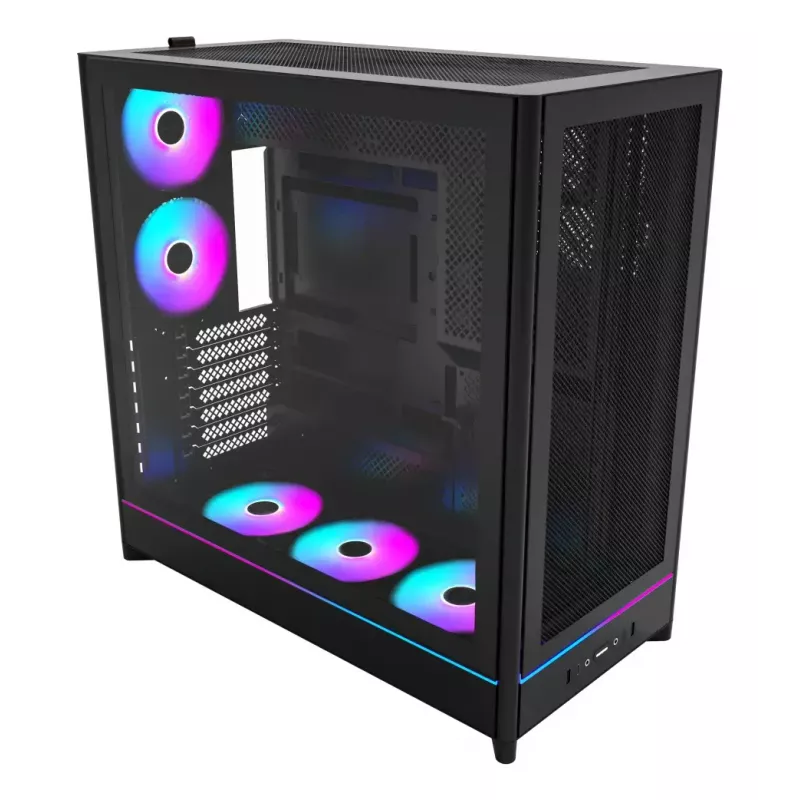 Caixa de PC Montech HS01 PRO Midi Tower preto