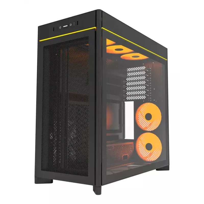 Caixa de PC Montech HS01 PRO Midi Tower preto
