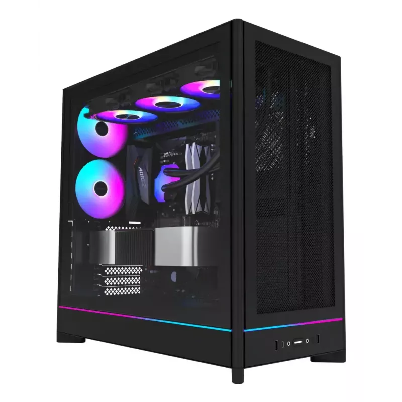 Caixa de PC Montech HS01 PRO Midi Tower preto