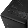 Caixa de PC Midi Tower Kolink Observatory Lite — preto, vidro temperado, ATX/Micro-ITX, 3x120mm frente, 1x120mm traseira, 190×400×440 mm