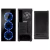 Caixa de PC Midi Tower Kolink Observatory Lite — preto, vidro temperado, ATX/Micro-ITX, 3x120mm frente, 1x120mm traseira, 190×400×440 mm