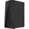 Caixa de PC Aerocool WAVEBKV3 ATX em vidro temperado com 4 ventoinhas RGB preto