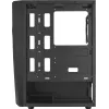 Caixa de PC Aerocool WAVEBKV3 ATX em vidro temperado com 4 ventoinhas RGB preto