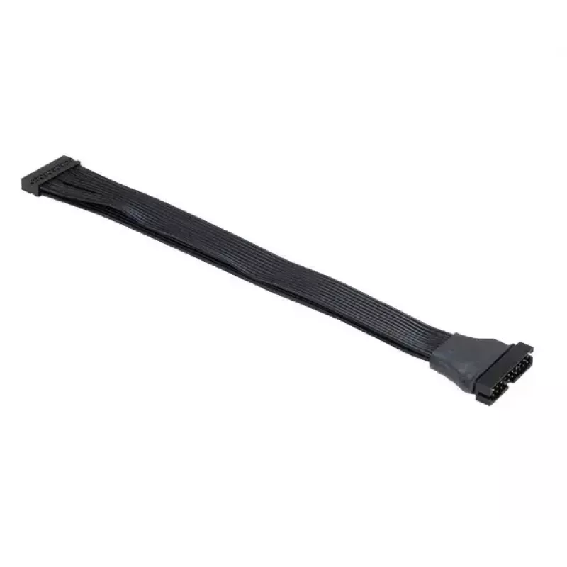 Cabo plano Akasa AK-CBUB45-15BK preto 0,15 m 1 unid.