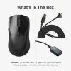 Rato gaming sem fios GLORIOUS Series 2 PRO (para destros) – 26.000 DPI, RF Wireless + USB‑C, 4K/8K Hz, 6 botões, preto