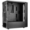 Caixa de PC Kolink Inspire K12 ARGB Midi Tower – preto com lateral transparente, suporta ATX/Micro ATX/ITX, 2x 3,5 polegadas + 2x 2,5 polegadas baías