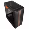 Caixa de PC Kolink Inspire K12 ARGB Midi Tower – preto com lateral transparente, suporta ATX/Micro ATX/ITX, 2x 3,5 polegadas + 2x 2,5 polegadas baías