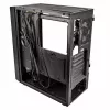 Caixa de PC Kolink Inspire K12 ARGB Midi Tower – preto com lateral transparente, suporta ATX/Micro ATX/ITX, 2x 3,5 polegadas + 2x 2,5 polegadas baías