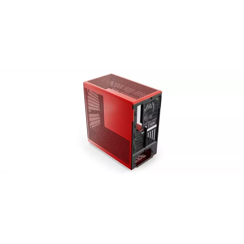 Caixa de PC HYTE Y40 Midi Tower preto, vermelho
